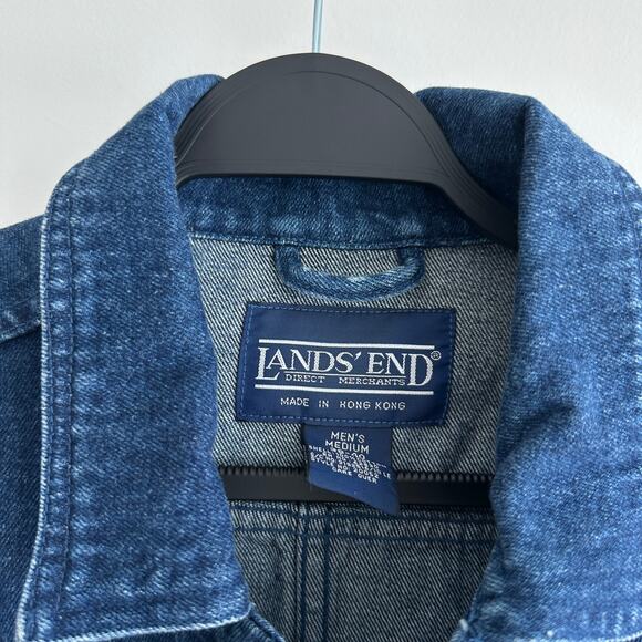 Vintage denim oversized trucker jacket - Picture 8 of 9